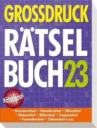 Großdruck-Rätselbuch. Tl.23