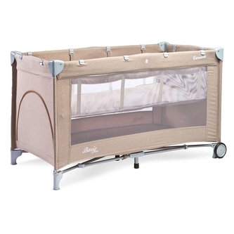 Cestovní postýlka CARETERO Basic Plus 2017 beige Cestovní postýlka CARETERO Basic Plus 2017 beige