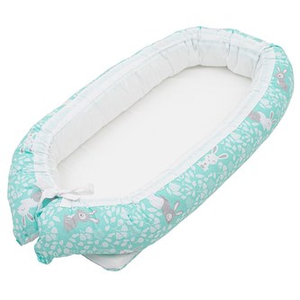 Hnízdečko pro miminko New Baby Králíčci mátové