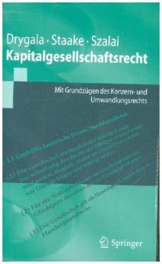 Kapitalgesellschaftsrecht