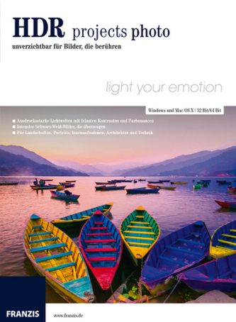 HDR projects photo, CD-ROM