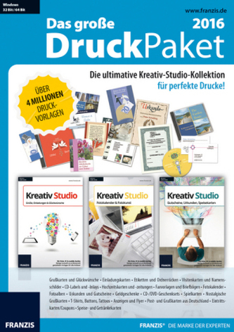 Das große DruckPaket 2016, DVD-ROM