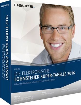 Die elektronische Lohnsteuer Super-Tabelle 2016, DVD-ROM