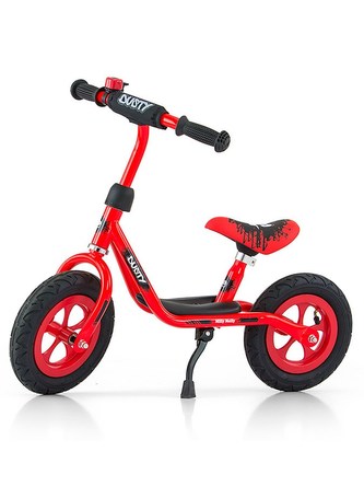 Dětské odrážedlo kolo Milly Mally Dusty red 12"
