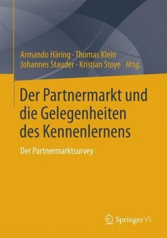 Der Partnermarkt und die Gelegenheiten des Kennenlernens