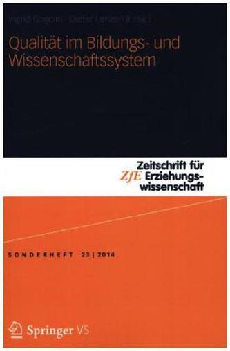 Qualität im Bildungs- und Wissenschaftssystem