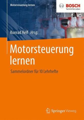 Motorsteuerung lernen, Sammelordner (leer) für 10 Lehrhefte