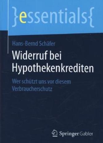Widerruf bei Hypothekenkrediten