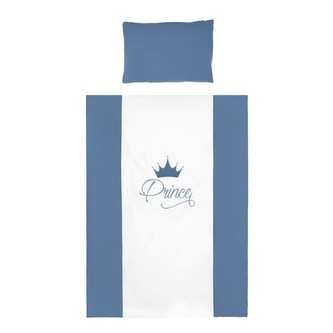 6-dílné ložní povlečení Belisima Royal Baby 100/135 modré