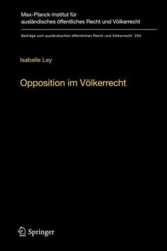 Opposition im Völkerrecht Opposition im Völkerrecht