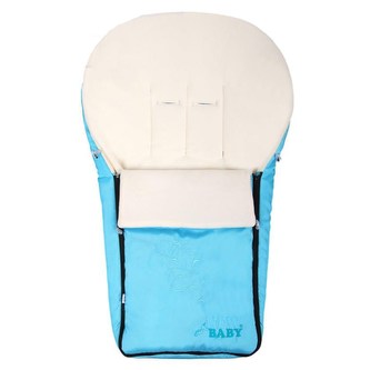 Luxusní fleecový fusák New Baby tyrkysový