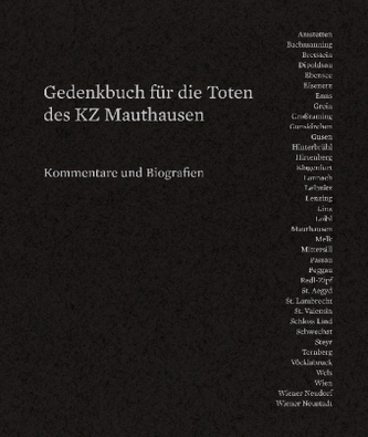 Gedenkbuch für die Toten des KZ Mauthausen. Bd.1