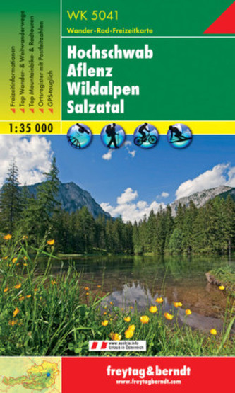 WK 5041 Hochschwab-Aflenz 1:35 000 / turistická mapa