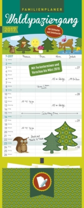 Familienplaner Waldspaziergang 2017