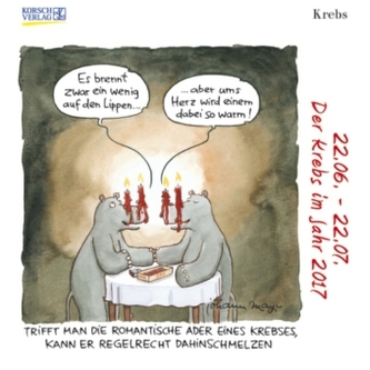 Der Krebs im Jahr 2017