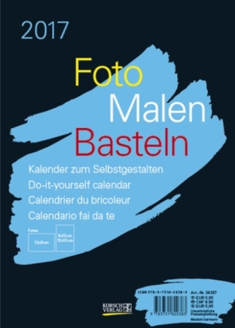 Foto-Malen-Basteln A5 schwarz 2017