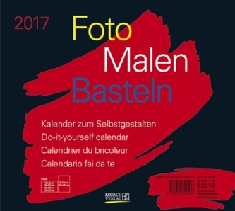 Foto-Malen-Basteln quer schwarz 2017