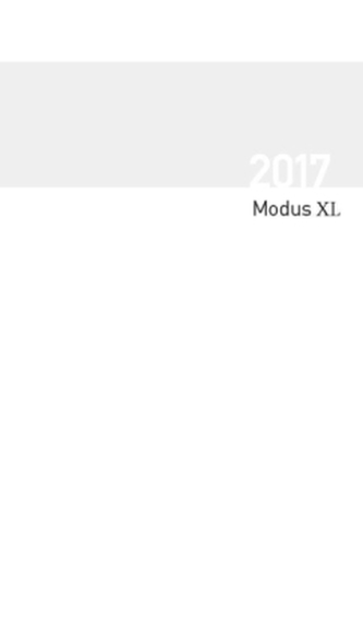 Taschenkalender Modus XL geheftet Einlage 2017