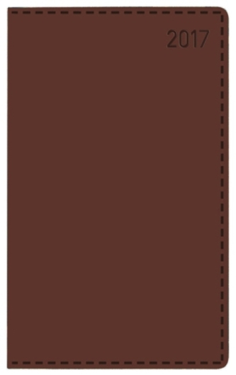 Daily Timer Compact Tizio braun 2017