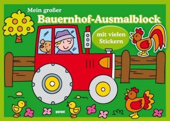 Mein großer Bauernhof-Ausmalblock