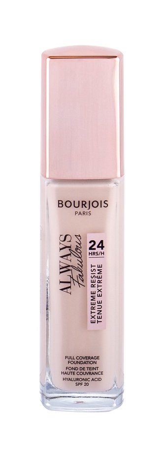 BOURJOIS Paris Always Fabulous Makeup 24H 30 ml 100 Rose Ivory SPF20 pro ženy