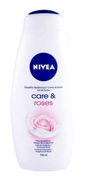 Nivea Care Sprchový krém & Roses 750 ml pro ženy