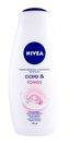 Nivea Care Sprchový krém & Roses 750 ml pro ženy