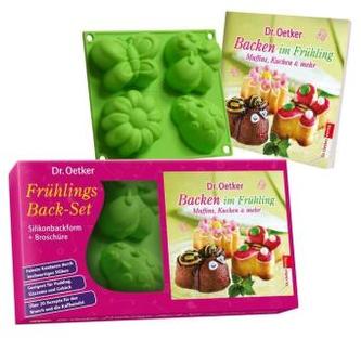 Backen im Frühling, m. Silikonbackform