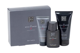 Rituals The Ritual Of Samurai krém na holení 70 ml + pleťový peeling 30 ml + balzám po holení 30 ml