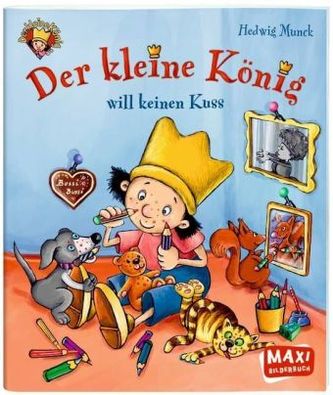 Der kleine König will keinen Kuss!