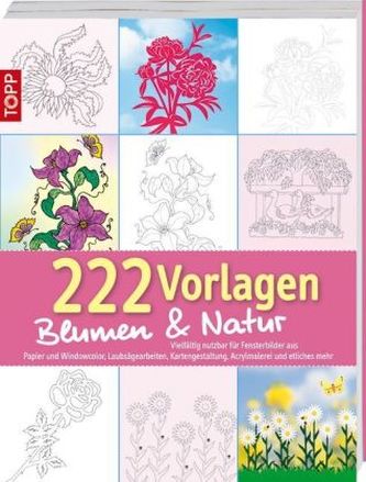 222 Vorlagen Blumen & Natur