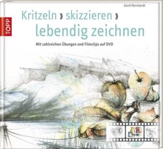 Kritzeln, skizzieren, zeichnen, m. DVD