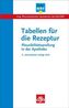 Tabellen für die Rezeptur