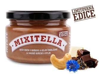 Mixit - Mixitella - Kešu s hořkou a bílou čokoládou + 24 druhů koření a bylin 250 g