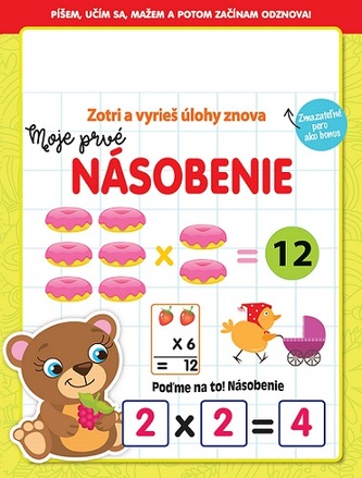 Moje prvé násobenie - Zotri a vyrieš úlohy znova