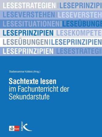 Sachtexte lesen im Fachunterricht der Sekundarstufe