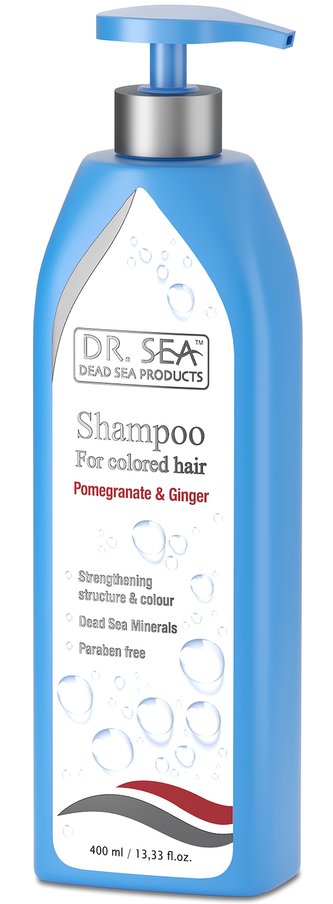 DR. SEA Pomegranate & Ginger Shampoo For Colored Hair 400ml