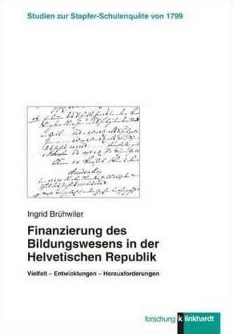 Finanzierung des Bildungswesens in der Helvetischen Republik