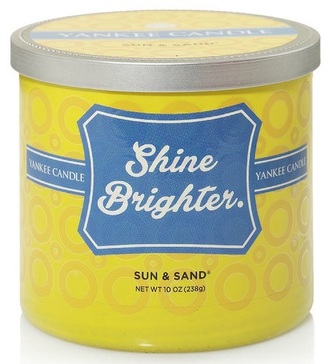 Yankee Candle Scentiments Shine Brighter 238g Sun & Sand