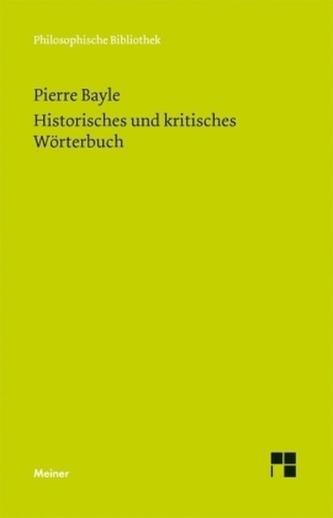 Historisches und kritisches Wörterbuch [I]. Bd.1