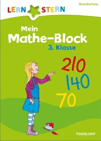 Lernstern: Mein Mathe-Malblock 3. Klasse