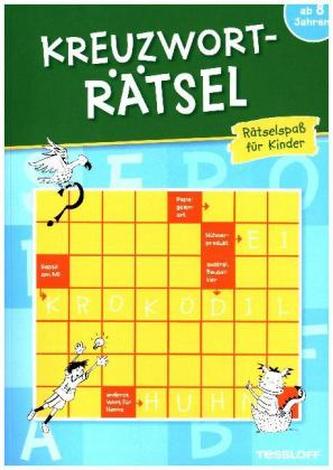 Kreuzworträtsel (blau), ab 8 Jahren
