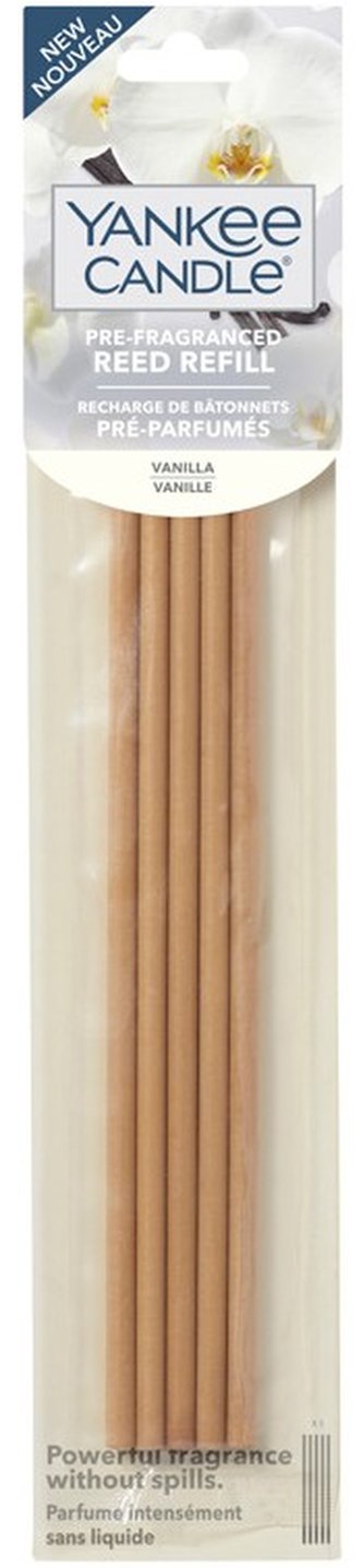 Yankee Candle Pre-Fragranced Reed Refill Vanilla