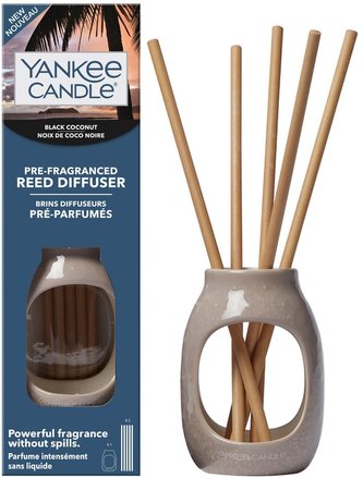Yankee Candle Pre-Fragranced Reed Diffuser Black Coconut