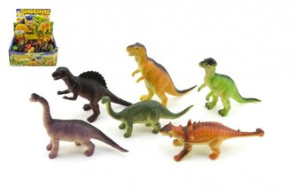 Dinosaurus plast 15cm, 48ks na výběr - 1 kus