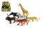 Zvířátko safari plast 10cm - 1 kus