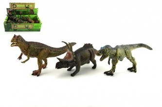 Dinosaurus plast 23cm asst 12ks v boxu