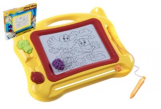 Magnetická tabulka kreslící plast 50 x 39 cm, 2 barvy (1ks v krabici)