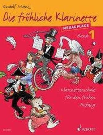 Die fröhliche Klarinette, Lehrbuch. Bd.1