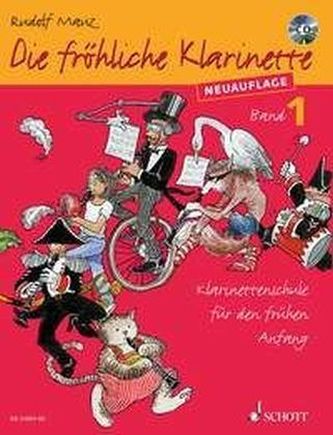 Die fröhliche Klarinette, m. Audio-CD. Bd.1